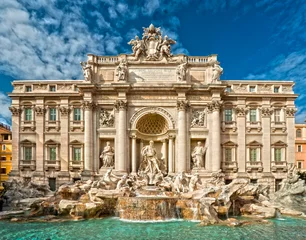 Foto op Plexiglas De beroemde Trevi-fontein, Rome, Italië. © Luciano Mortula-LGM