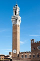 Tower in Siena Italy