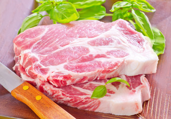 raw meat