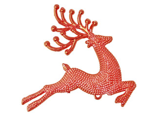 red reindeer christmas