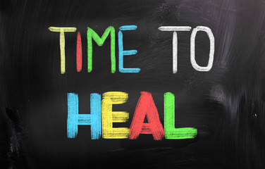 Time To Heal Concept
