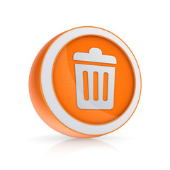 Trash can icon.