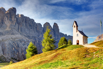 Summer mountain landscape in Alps