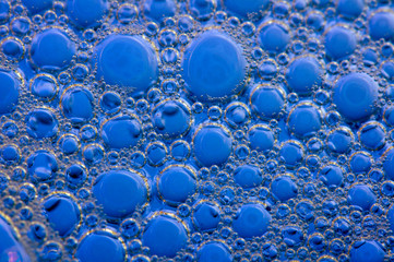 Air bubbles,Abstract background.Macro