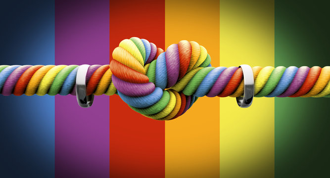 Tie The Knot With Rings Gay Marriage