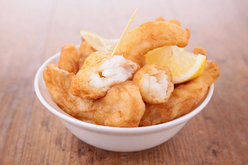 breaded fish fillet