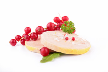 foie gras isolated