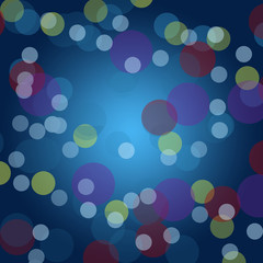 Christmas blue background