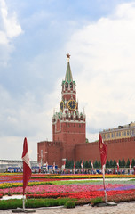 Flower Festival in Red Square. Moscowf