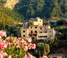 Mountain village Deia in Mallorca