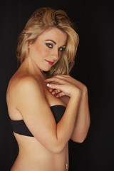Naklejka premium Beautiful adult woman
