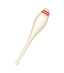 Gymnastic club in light brown design
