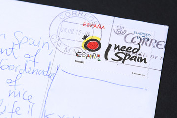 stamp of Spain