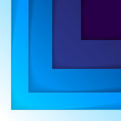 Obraz premium Abstract blue triangle shapes background