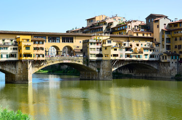 Fototapeta na wymiar Florence ponte vecchio