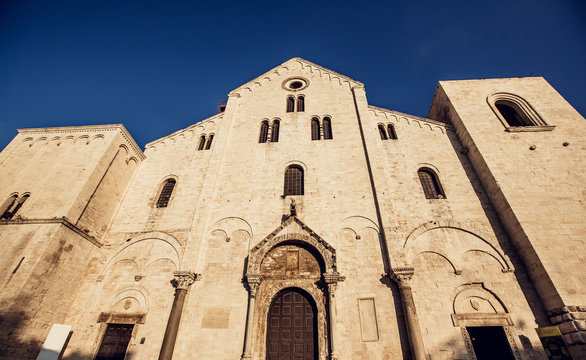 The Basilica of Saint Nicholas,in Bari, Italy