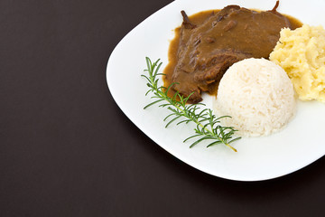 Roast eye of round dish