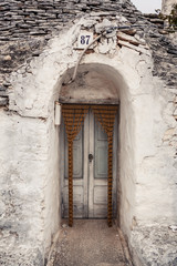 Fototapeta na wymiar Trulli dom w Alberobello, Włochy