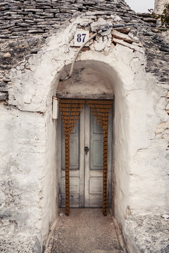 Trulli house in Alberobello, Italy