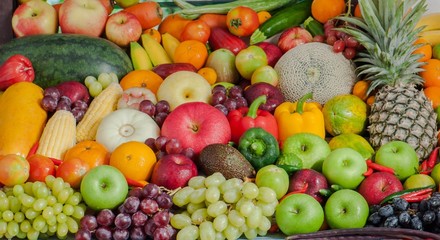 Fruits and vegetables