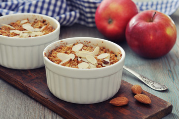 Apple crumble