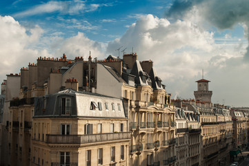 Fototapeta na wymiar toits de Paris