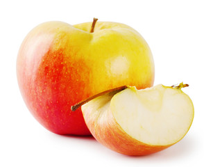 Apple and slice