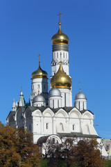 Fototapeta na wymiar Archanioła Katedra Kreml, dzwonnica.
