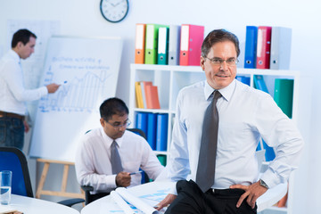 Professional white-collar worker