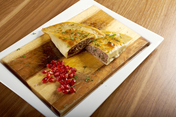 Qutab- baked Chebureki