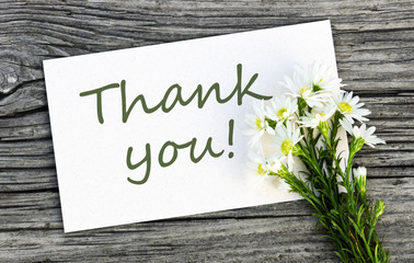 Naklejka premium thank you