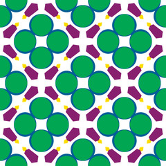 Retro abstract seamless pattern