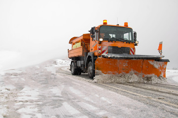Naklejka premium Winterdienst