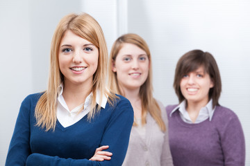 Group of Teenage students Girls