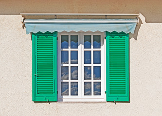 rustic window