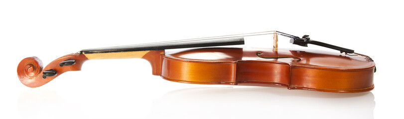 Beautiful wooden violin © laboko
