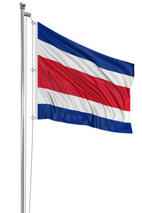 3D Costa rica flag