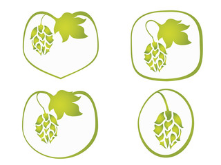 Hops vector design