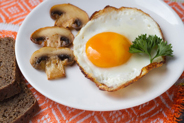 A tasty and healthy english breakfast