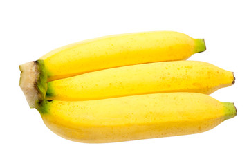 Fototapeta na wymiar banana on white