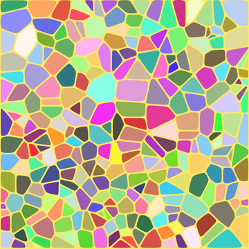 Colorful mosaic background - Vector Illustartion