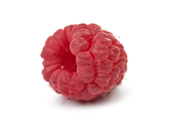 raspberries isolated