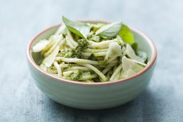 pasta with pesto