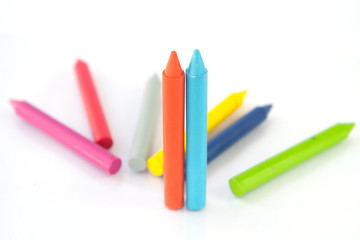 colored vax pencil