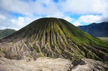 Landscape of Mount Bromo Volcano, Indonesia