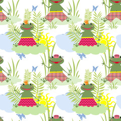 Seamless pattern for kids