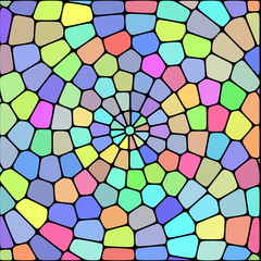 Colorful mosaic background - Vector Illustartion