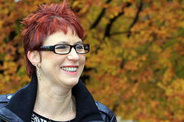 Portrait einer Frau um die 50