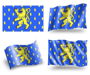 Flag of Franche-Comté Region