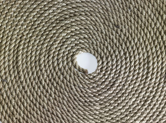 rolled rope
